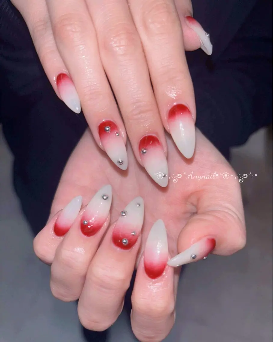 ネイル ロングネイル マグネットネイル 春ネイル 夏ネイル スーパーロングネイル ハンドネイル Any nail新大久保店のネイルデザイン