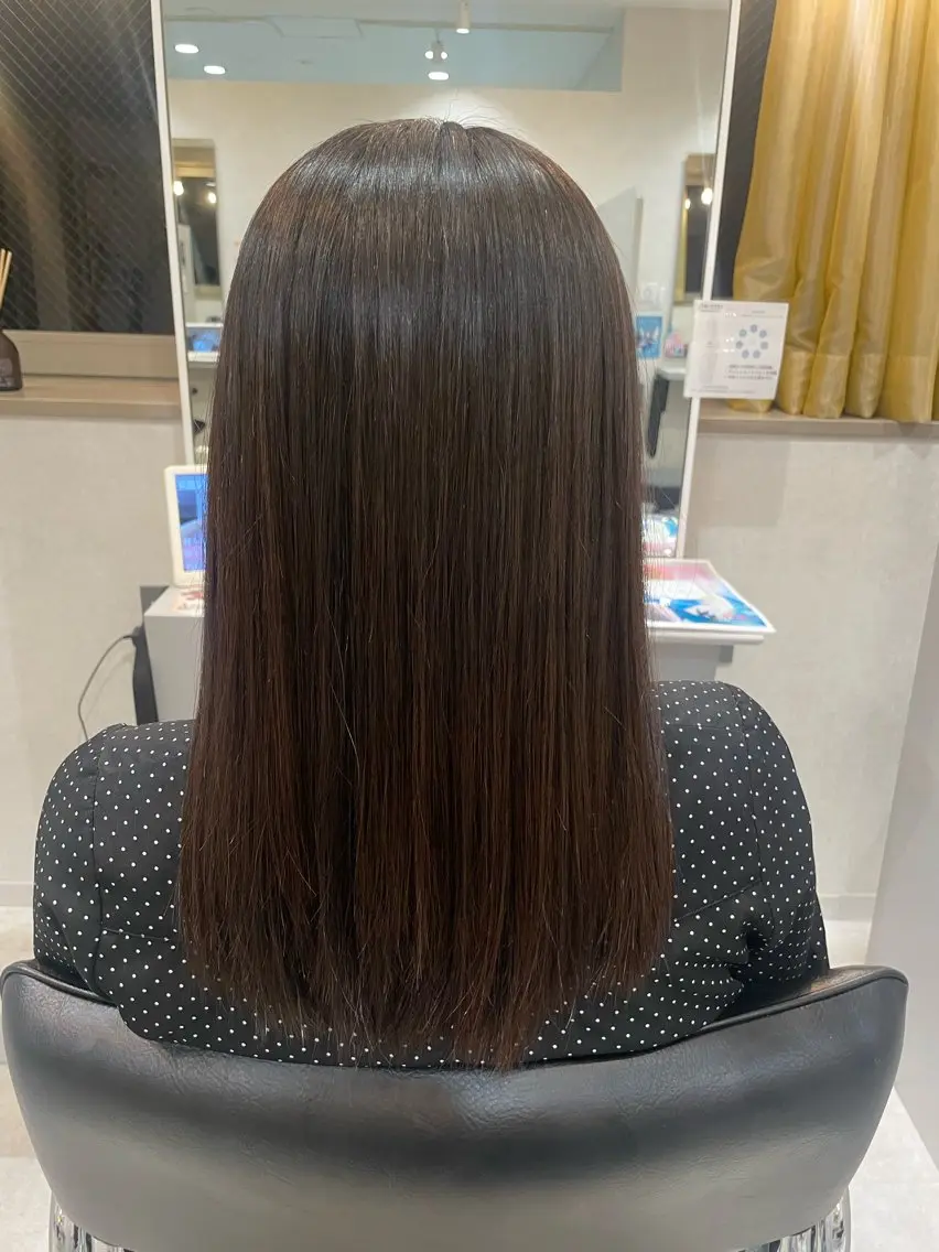カラー ブラウンカラー 透明感カラー 髪質改善/艶カラー✨ 𝔂𝓾𝓴𝓲のヘアスタイル