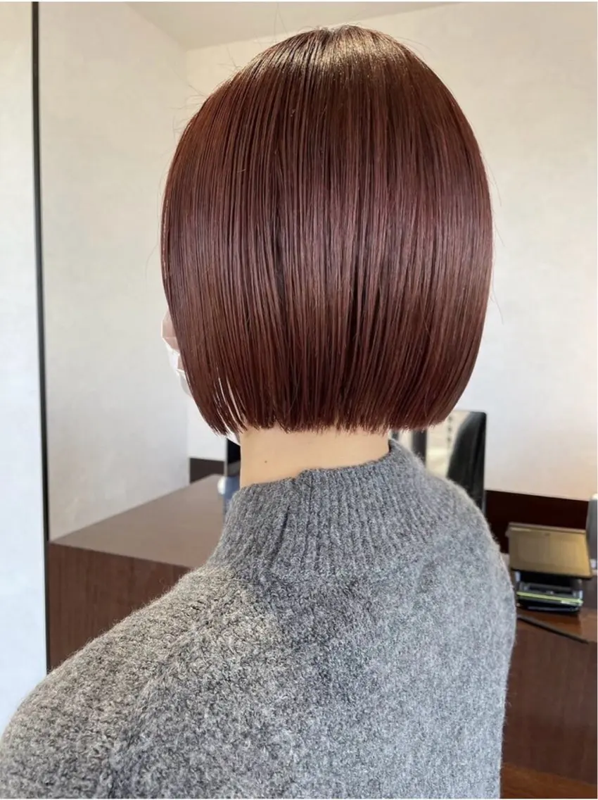 💇‍♀️ワンレンボブカット💇‍♀️の写真