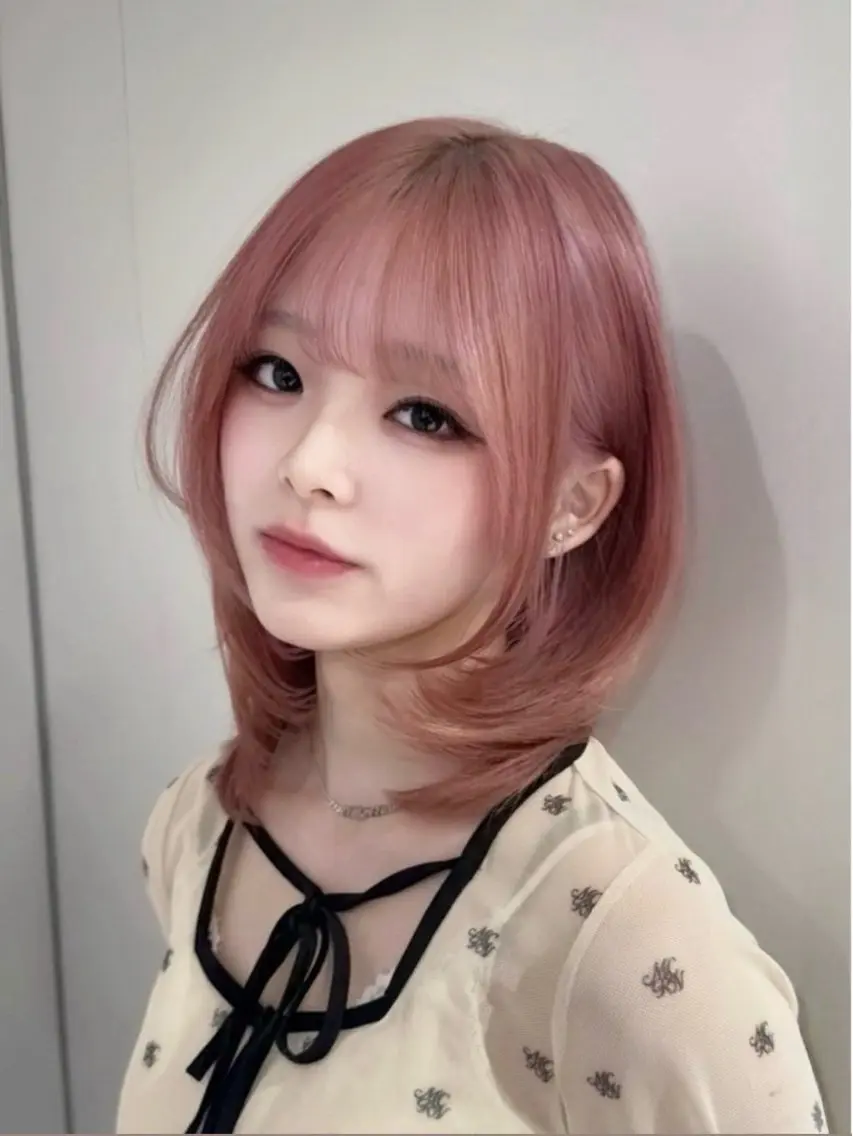 ミディアム カラー トリートメント 【⭐️レイヤーカット 髪質改善⭐️】長谷川のヘアスタイル