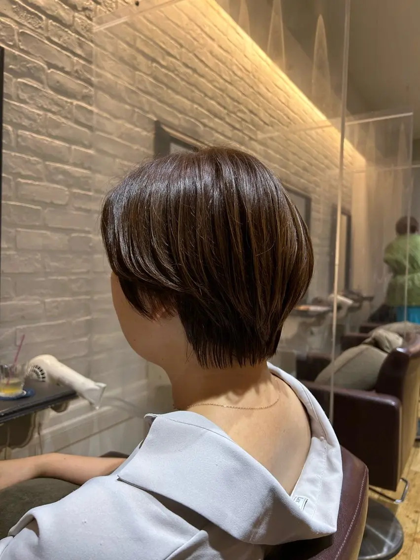 ショート カット 【艶ｶﾗｰ/ｼｮｰﾄ 】田原 愛菜🐯のヘアスタイル