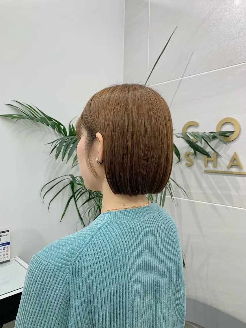 ショート ボブ カット ヘッドスパ 本格ヘッドスパ🌿 ×ヘア 佐藤のヘアスタイル