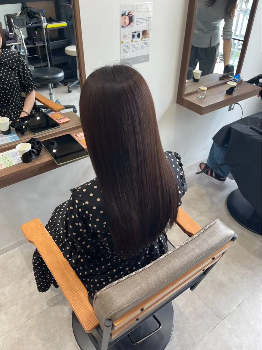 カラー N° rico 霞歩のヘアスタイル
