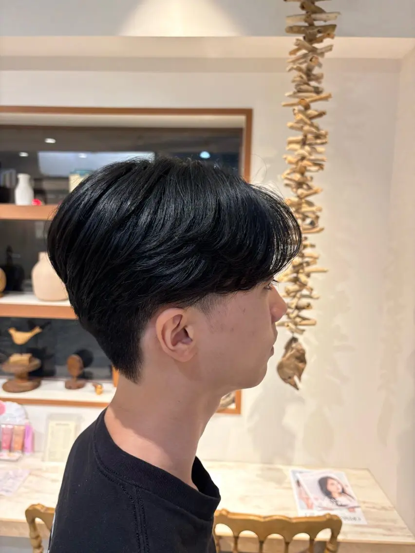 メンズ メンズパーマ 🌷🫧モデル募集中 🫧🌷森山彩音のヘアスタイル
