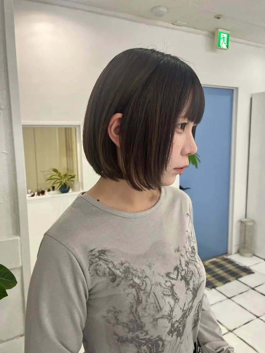 ショート カット トリートメント 韓国ヘア🇰🇷 fuminaのヘアスタイル