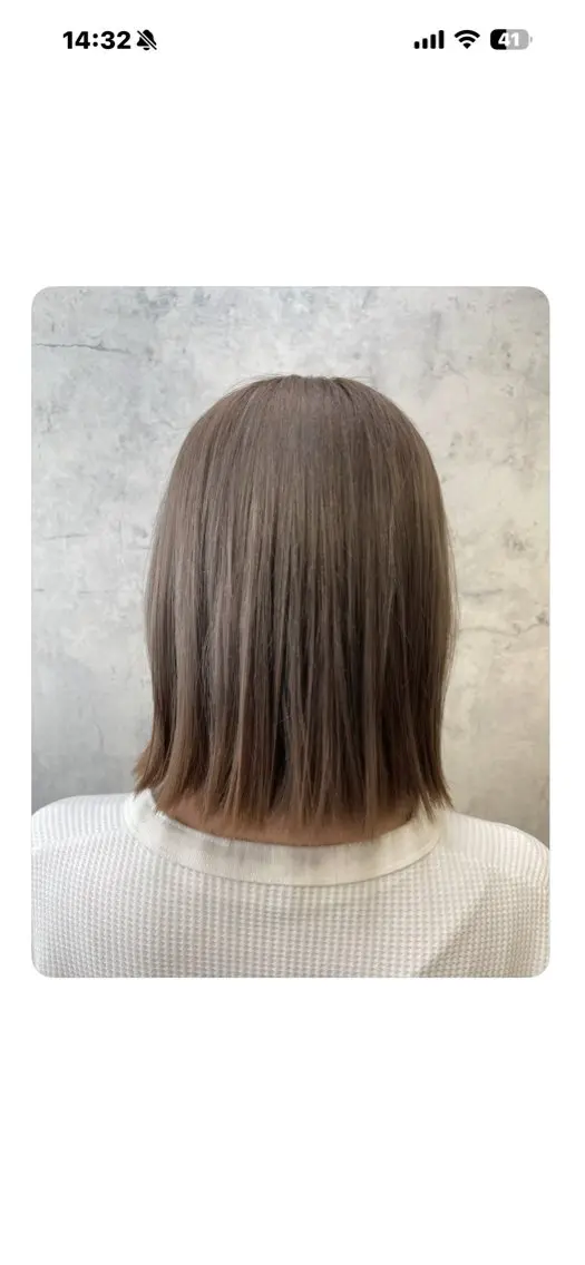 カラー カット ヘアカラー トリートメント 大人女性の艶カラー tomoのヘアスタイル