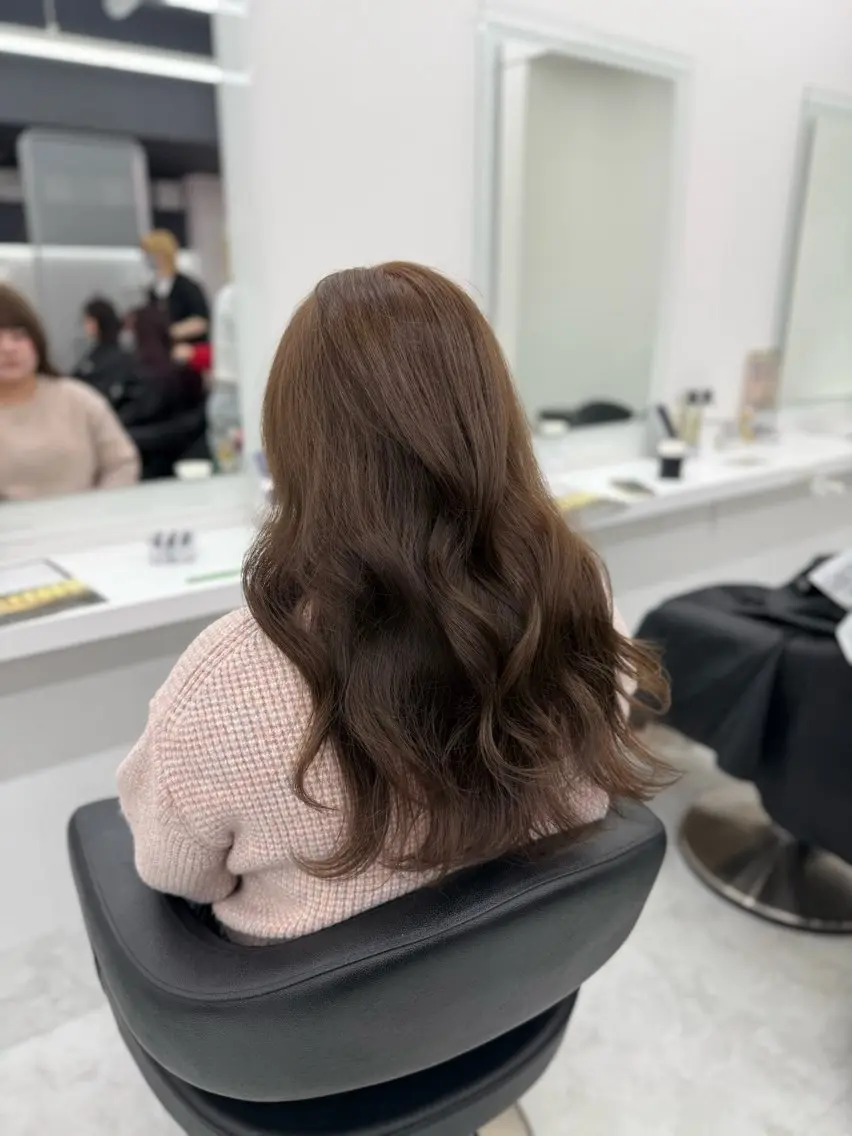 ロング カラー カット ヘアカラー 🥂上品ワンホンヘア 🥂nozomiのヘアスタイル