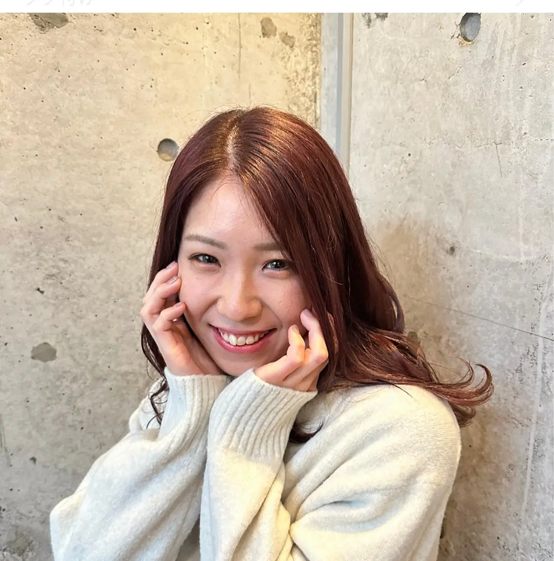 セミロング カラー ブリーチ ピンクカラー おん眉美容師eMu✄ yuka‪🤍のヘアスタイル