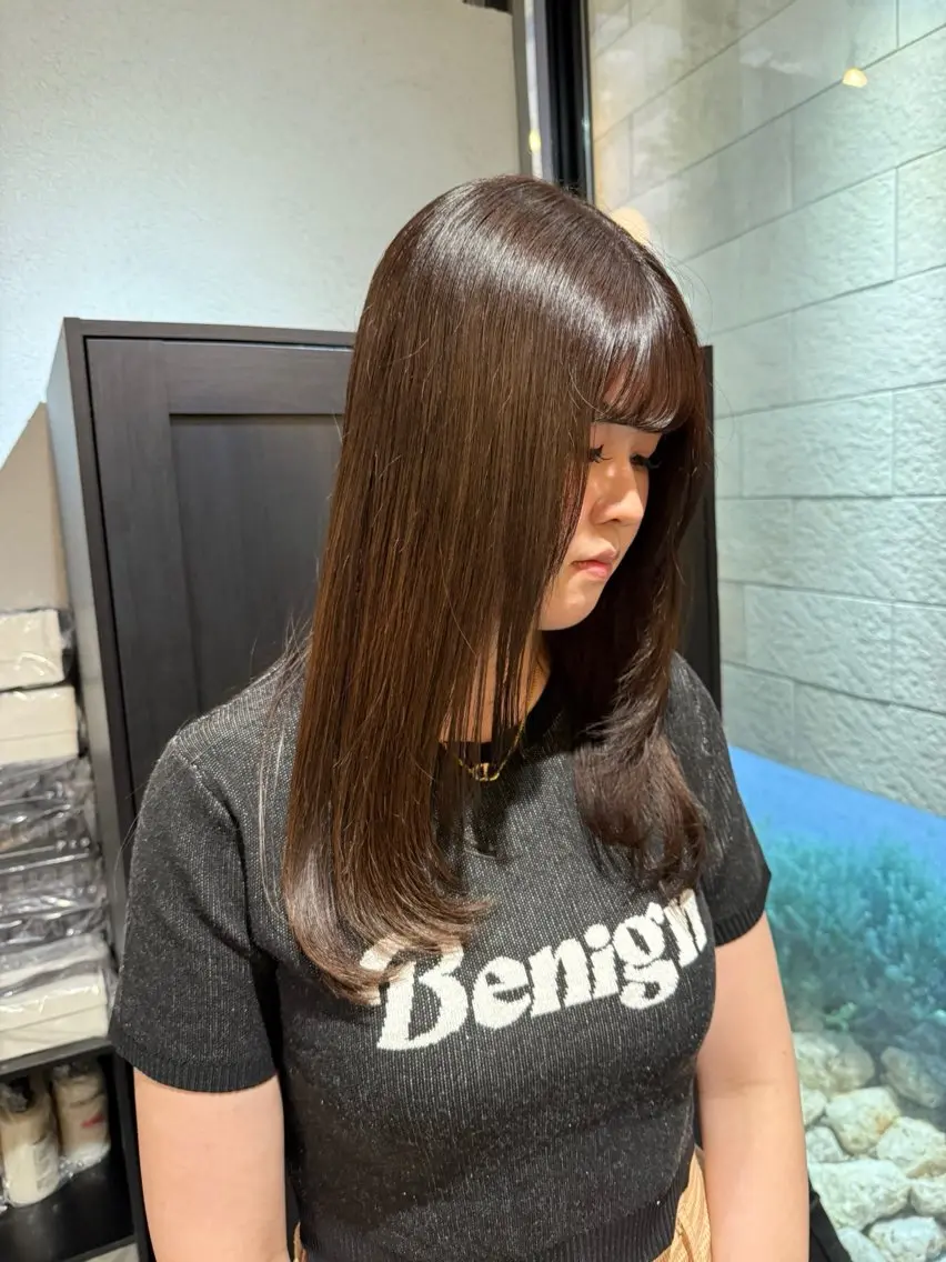 【minimo特別価格💎】cut (シャンプーブロー込み🧴🫧)の写真