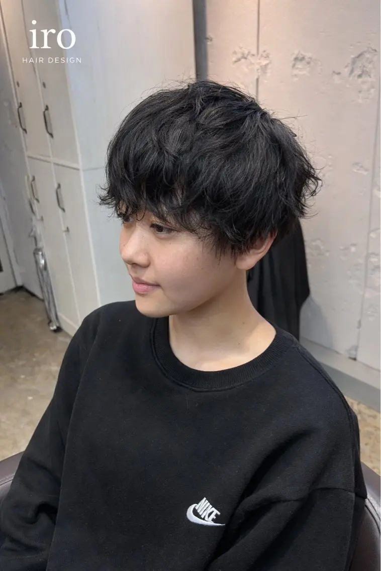 ショート ☀️波多野竜也☀️ 格安トリートメントのヘアスタイル