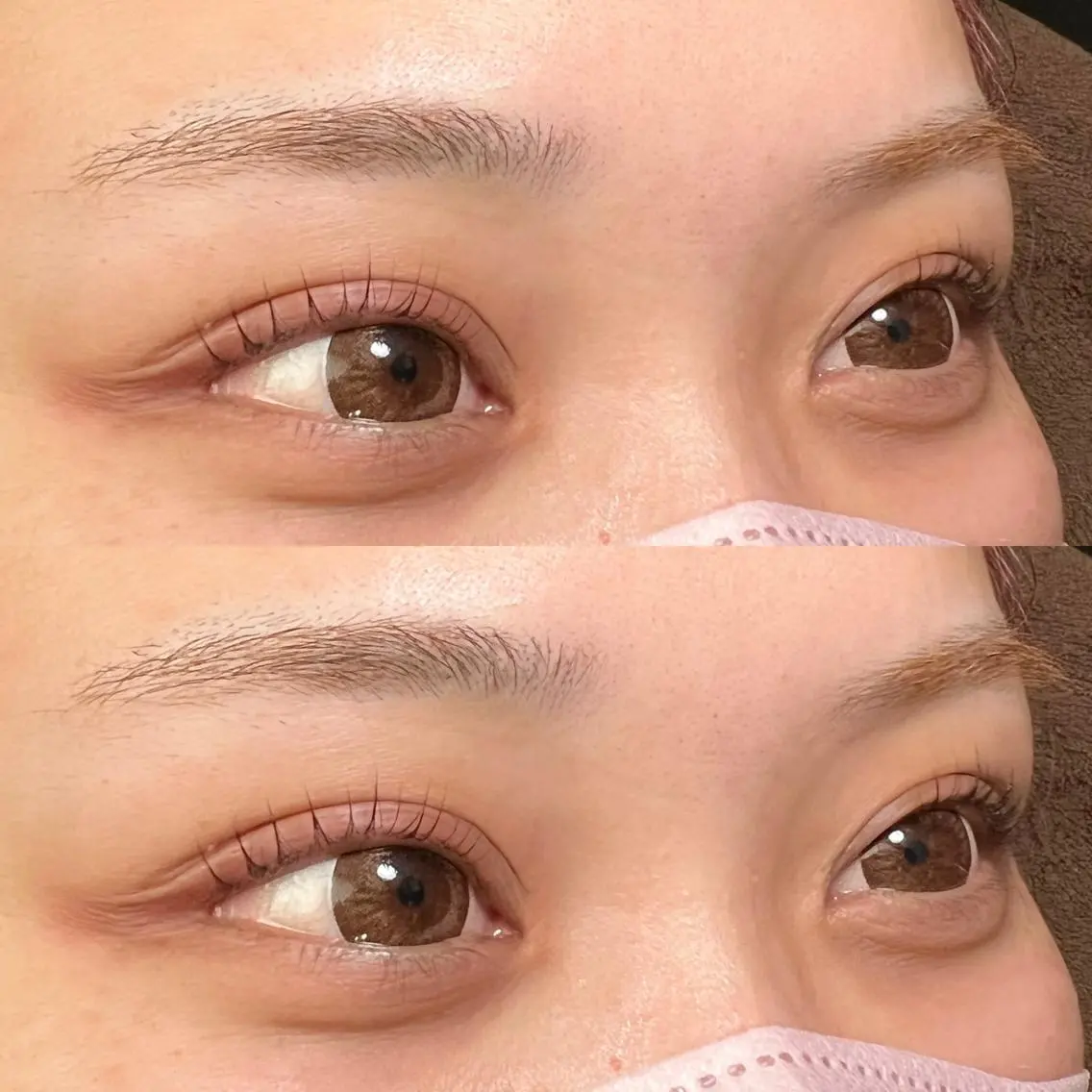 マツエク・マツパ アイブロウ 眉カラー バインドロック カラーマツエク フラットラッシュ パリジェンヌラッシュリフト Cherie Kawaguchiのマツエク・マツパデザイン