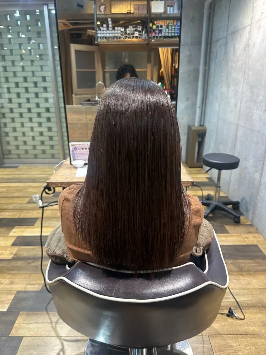 ロング flannel 優介のヘアスタイル