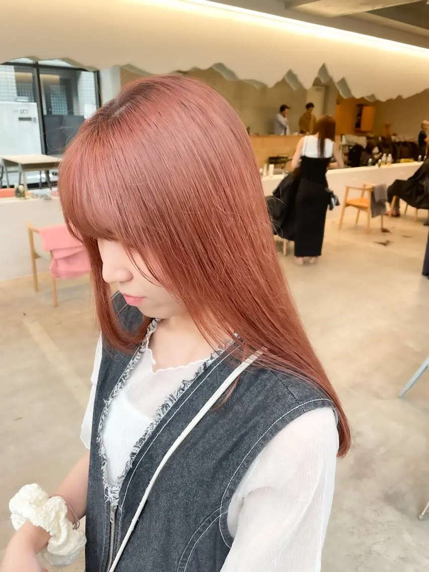 ミディアム カラー ヘアアレンジ ミニボブ/ブリーチ 🌈MISATOのヘアスタイル