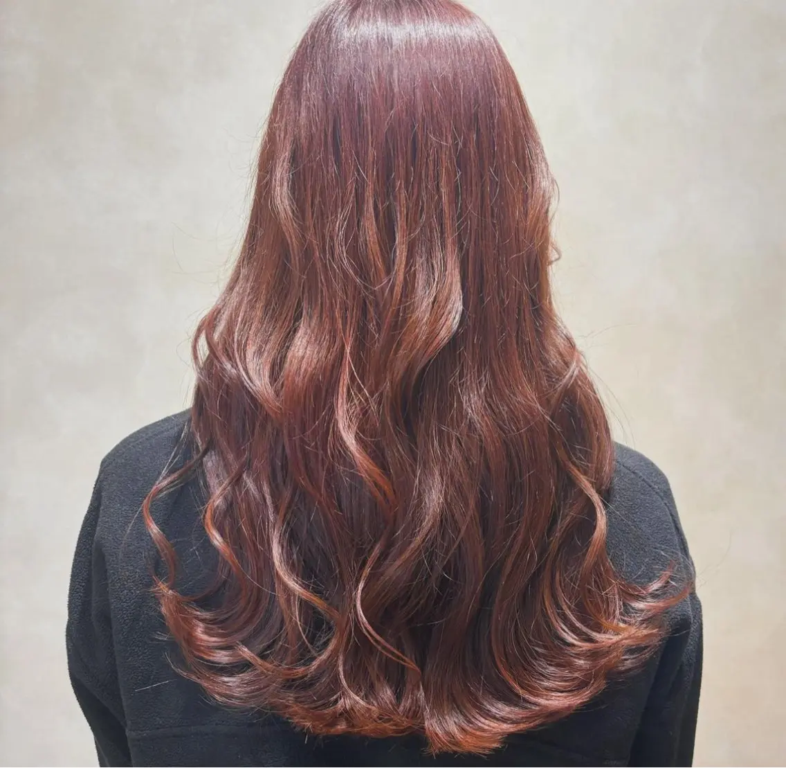 ロング カラー 林 美月のヘアスタイル