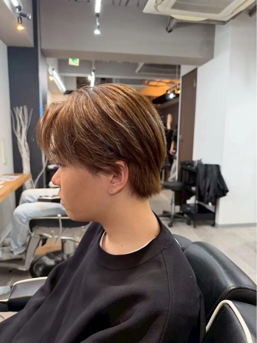 カラー メンズ ブラウンカラー ヘアカラー 🌺大宮/メンズ /カラー/タスク🌺のヘアスタイル