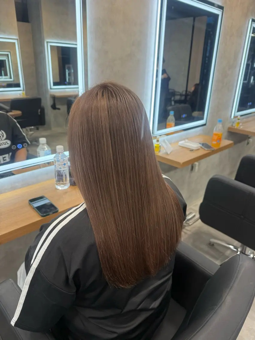 カラー ヘアカラー トリートメント 艶カラー/低ダメージ ☆HOSHITOのヘアスタイル