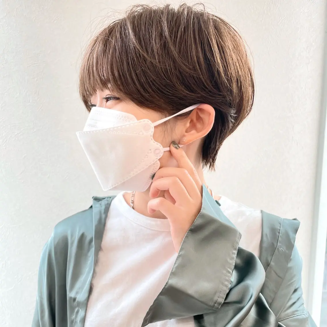 ショート ボブ 髪質改善 韓国風ヘア ショートヘア カット ヘアカラー トリートメント 🎗️comoda 神戸三宮 髪質改善のヘアスタイル