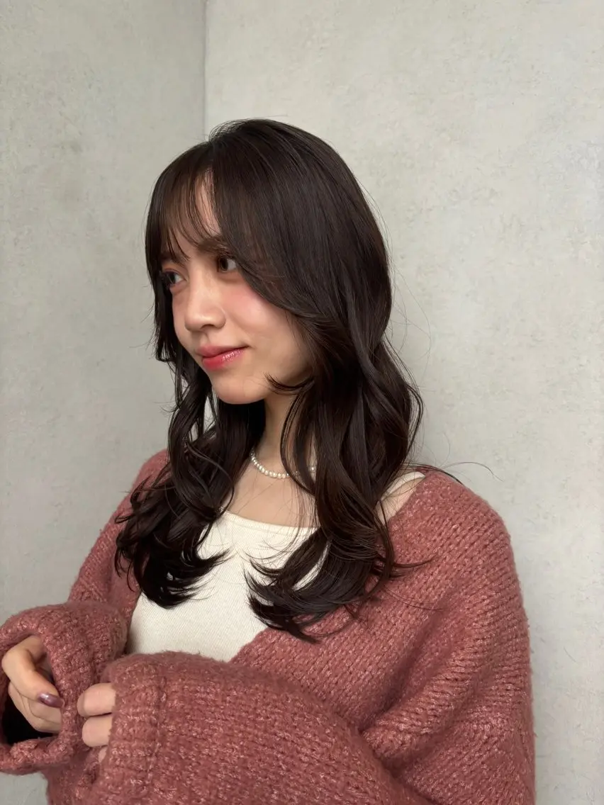 ロング mao/髪質改善 /うる艶カラーのヘアスタイル