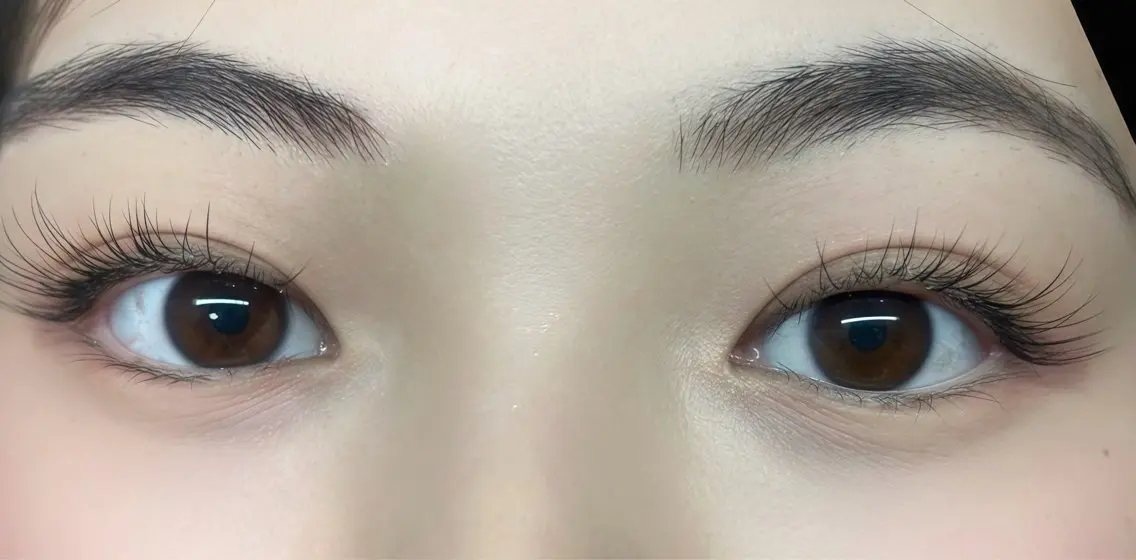 マツエク・マツパ ナチュラル Angelie Reina ♥🧸のマツエク・マツパデザイン