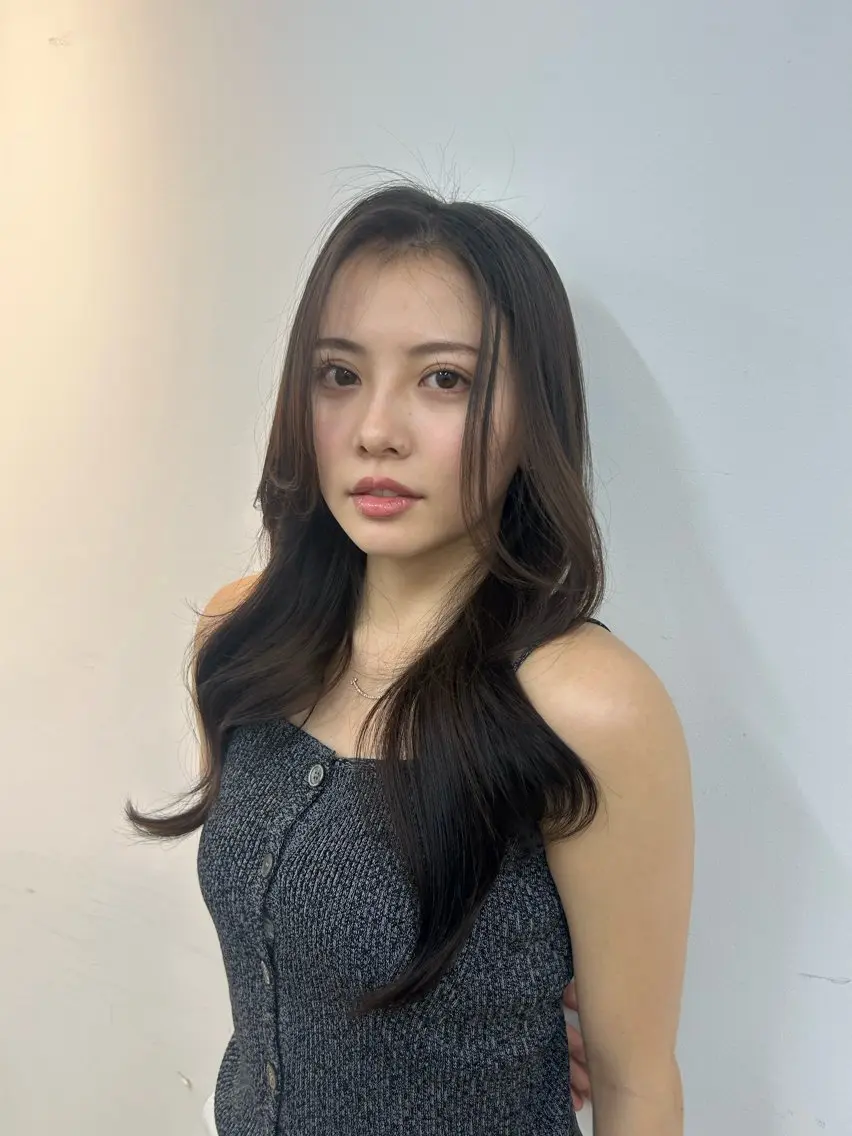 ロング 🌿‬髪質改善カラー 菊池梨麻🌿‬のヘアスタイル