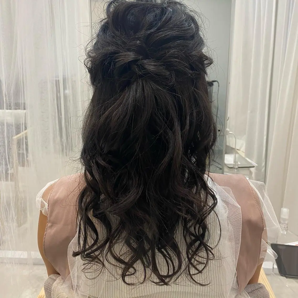 ヘアアレンジ 結婚式・ブライダル ヘアセット 谷川 李奈のヘアスタイル