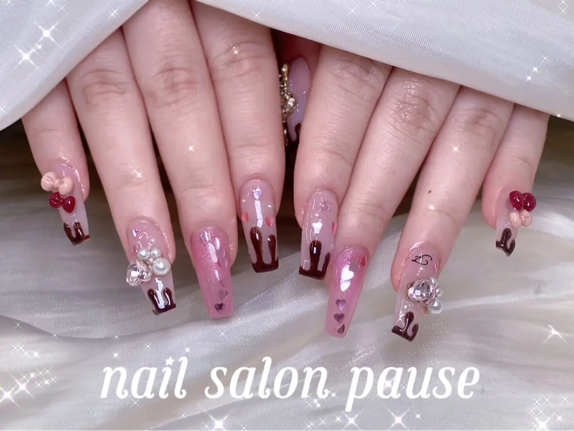 ネイル ハンドネイル ハンドケア nail salon pause✨のネイルデザイン