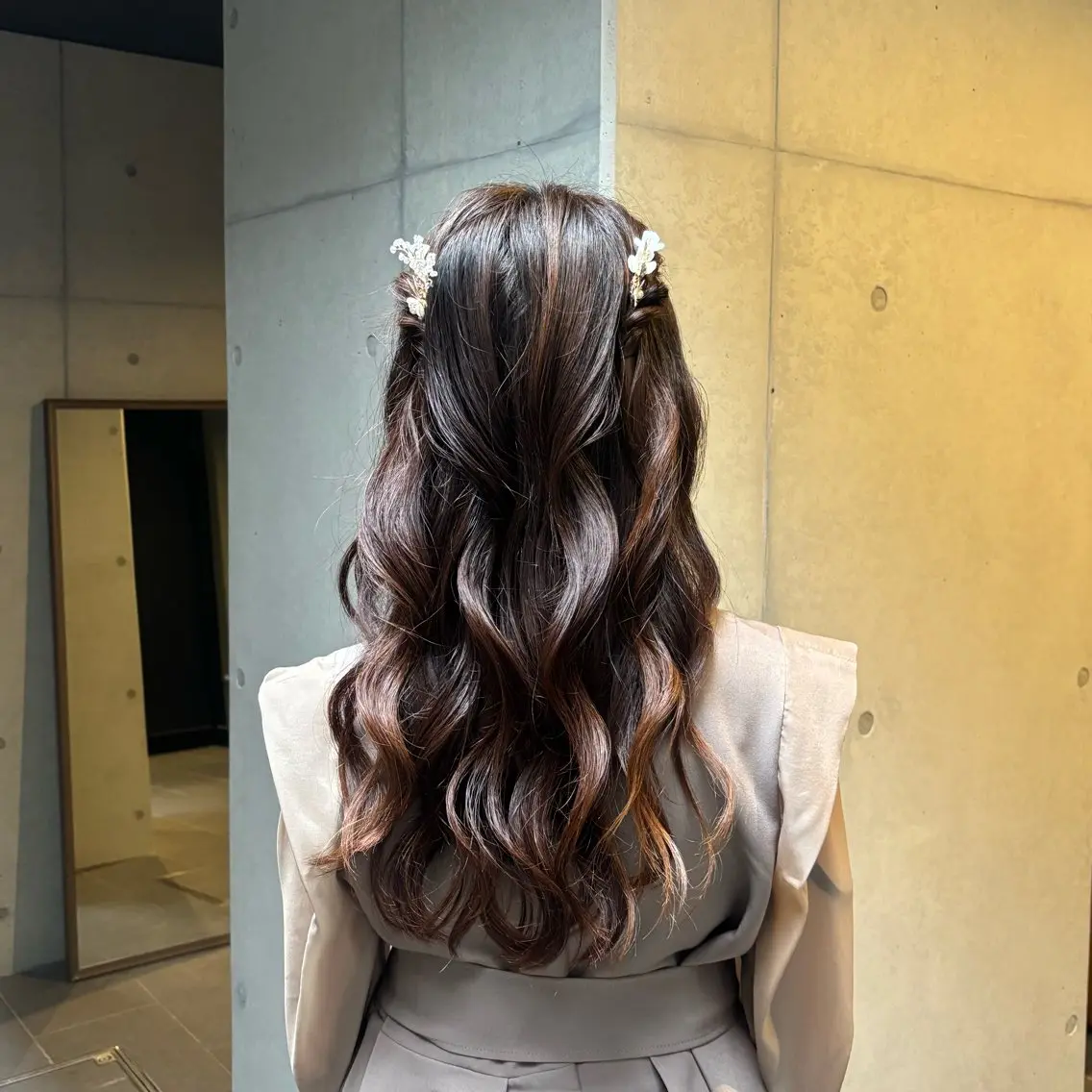 ロング ヘアアレンジ ヘアセット 〖❁ちひろ| LEONID❁〗のヘアスタイル