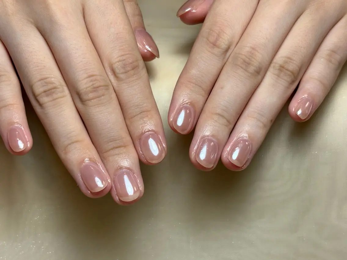【Hand】ミラー/オーロラネイル★ ジェルオフ+550円の写真