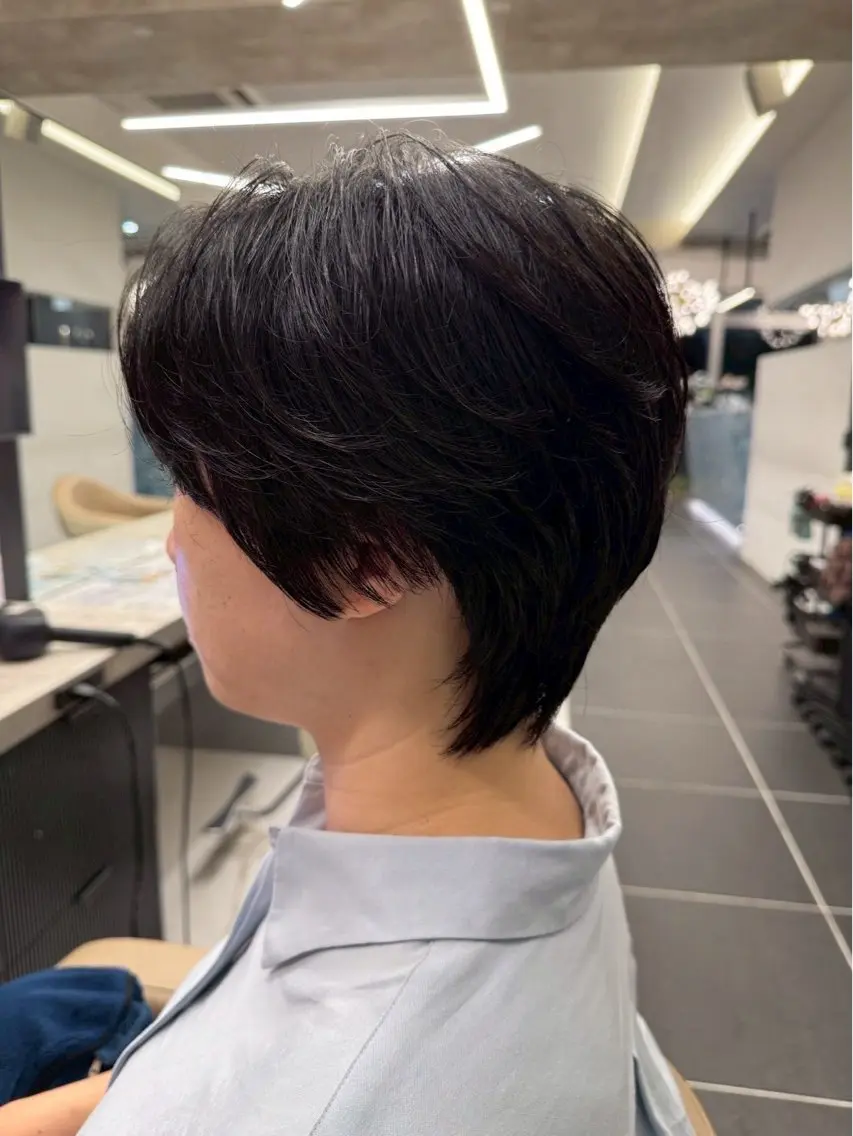 ショート くびれヘア ショートヘア ウルフカット 白髪手術/髪質改善 /浦和⭐️Ryu⭐️のヘアスタイル