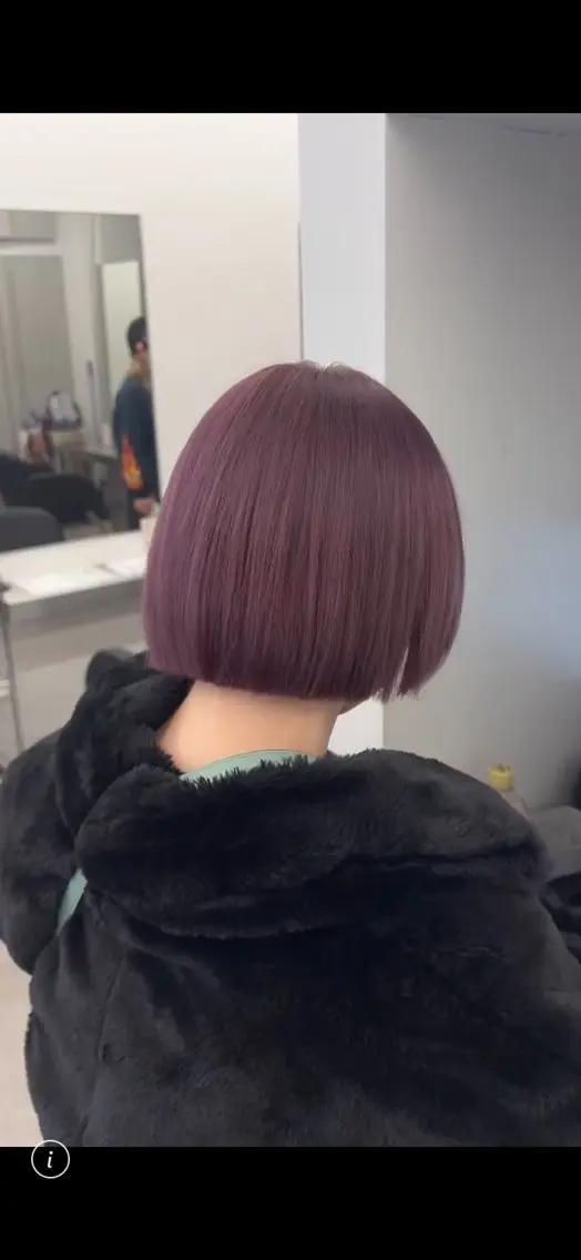 《期間限定✨️》似合わせ切りっぱなしボブカット✂️➕保湿トリートメント🫧の写真