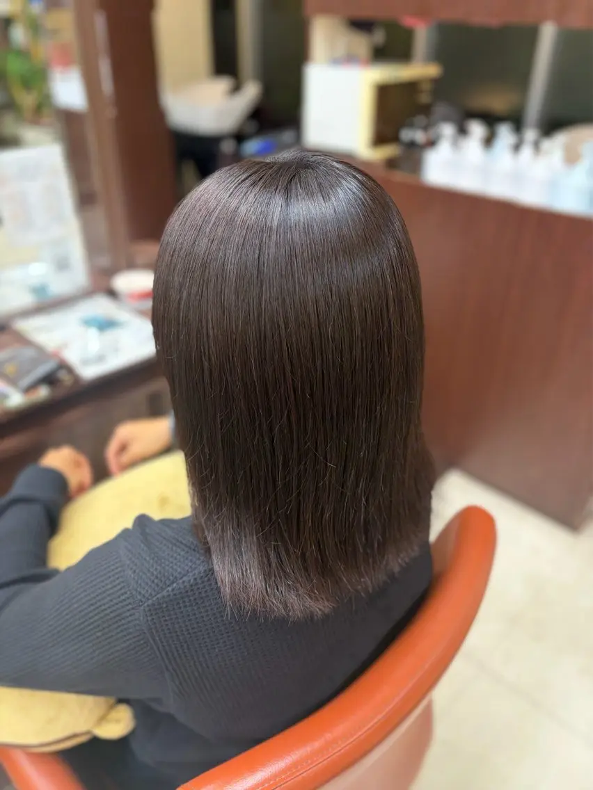ミディアム カラー ブラウンカラー 🌻トレンドカラー /艶カラー/あい🌻のヘアスタイル