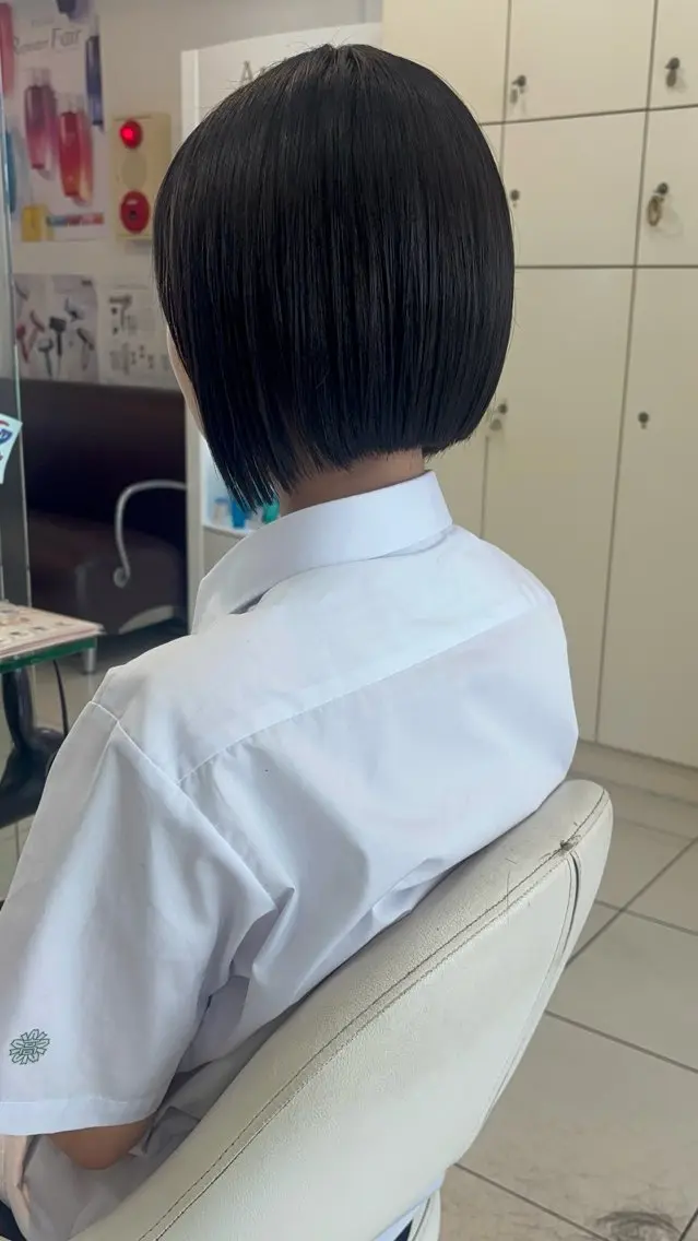ミディアム ボブ 横須賀中央人気カラー /くるみ🎀🤍のヘアスタイル