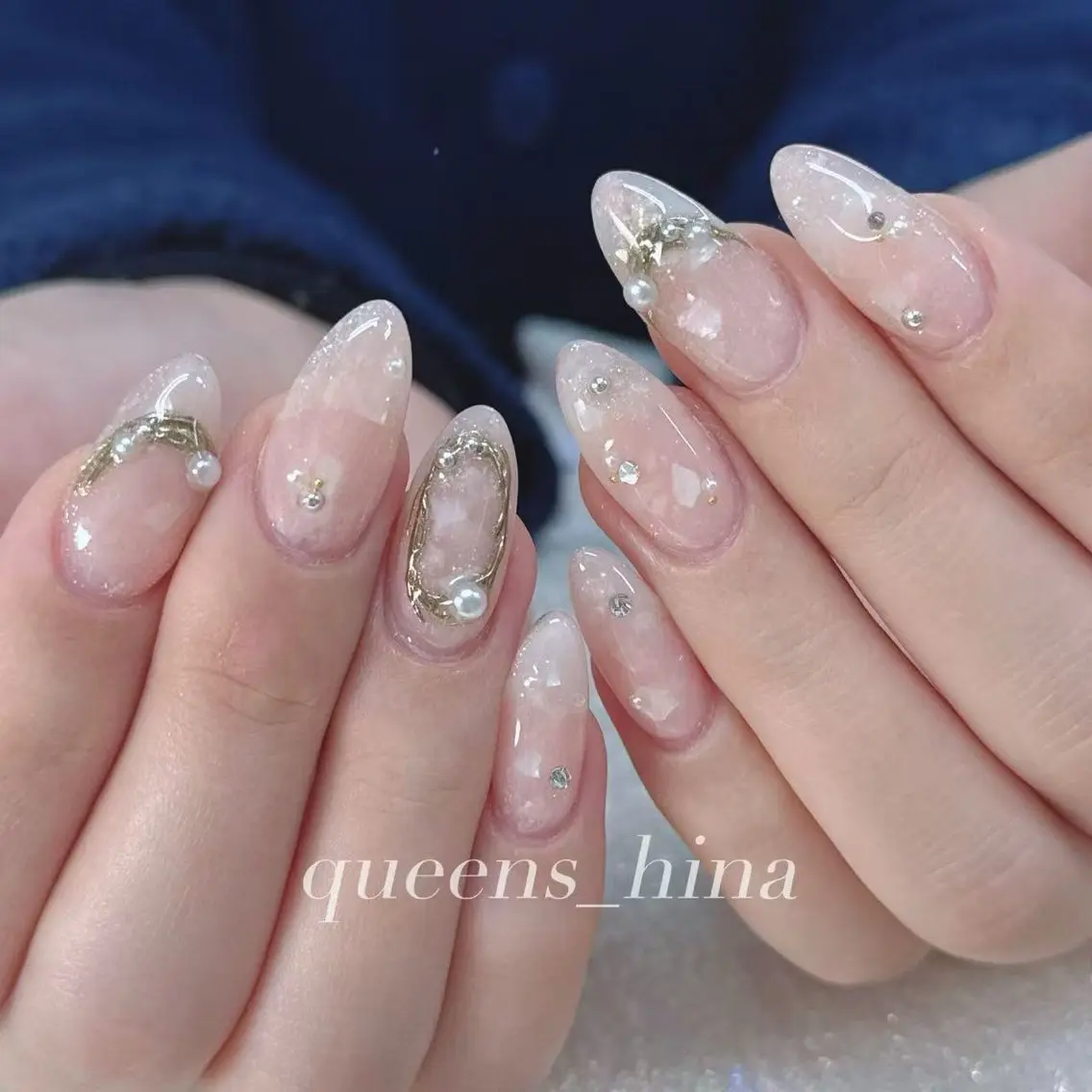 ネイル ハンドネイル Queens マオのネイルデザイン