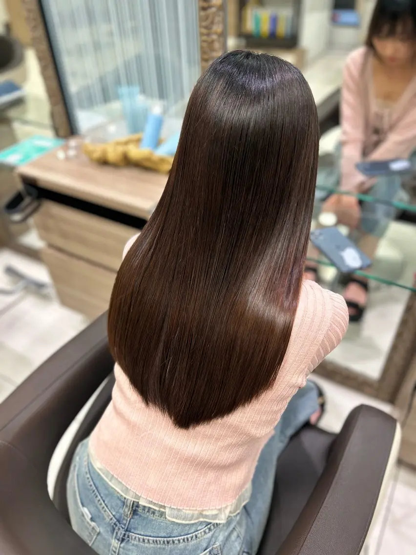 ロング miiro 長津田 髪質改善 フジムラのヘアスタイル