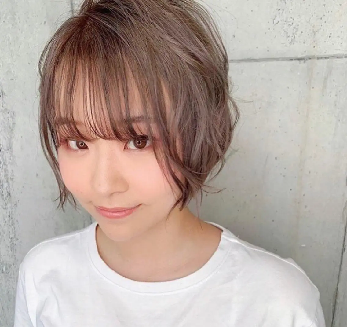 ショート カラー jill by gisel＿のヘアスタイル