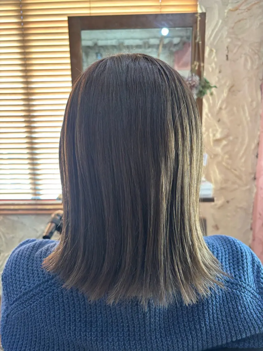 カット+ヘアカラー+ヘアトリートメントの写真