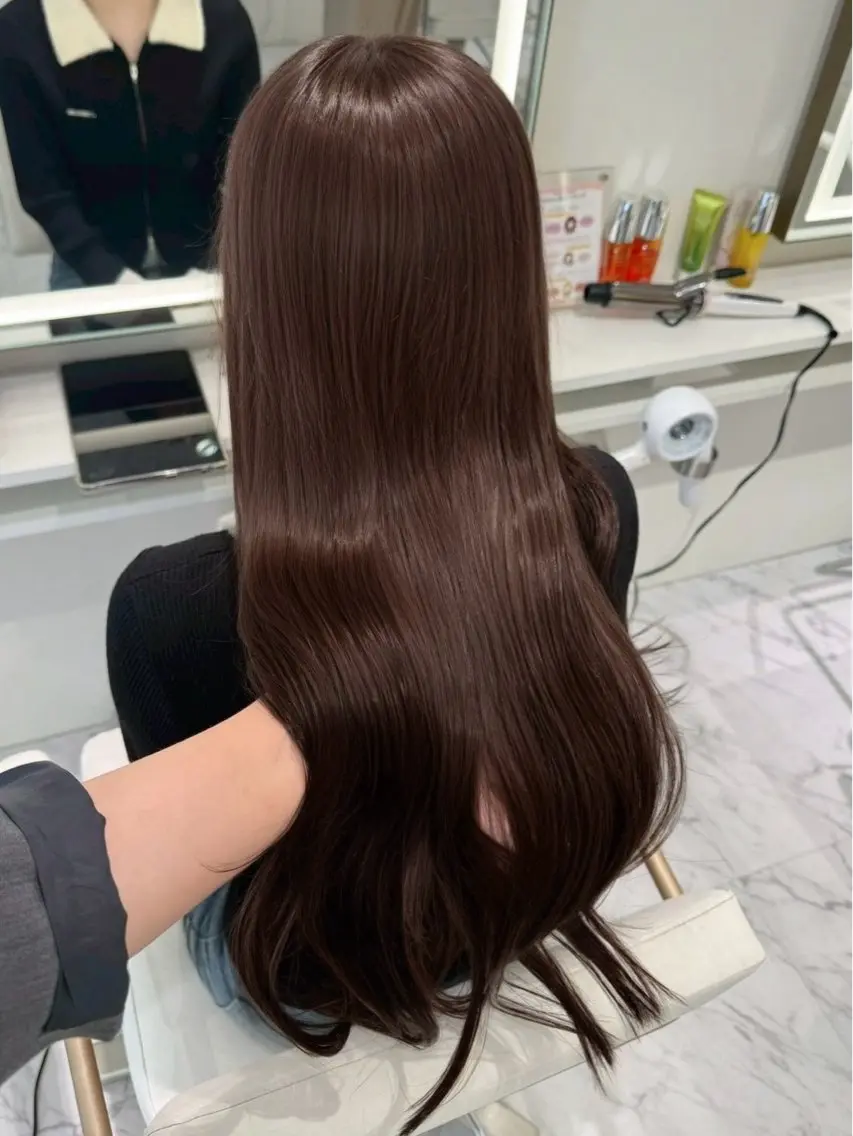 U-24【ワンカラー】✨️人気No.1✨️チョコレートカラーの写真