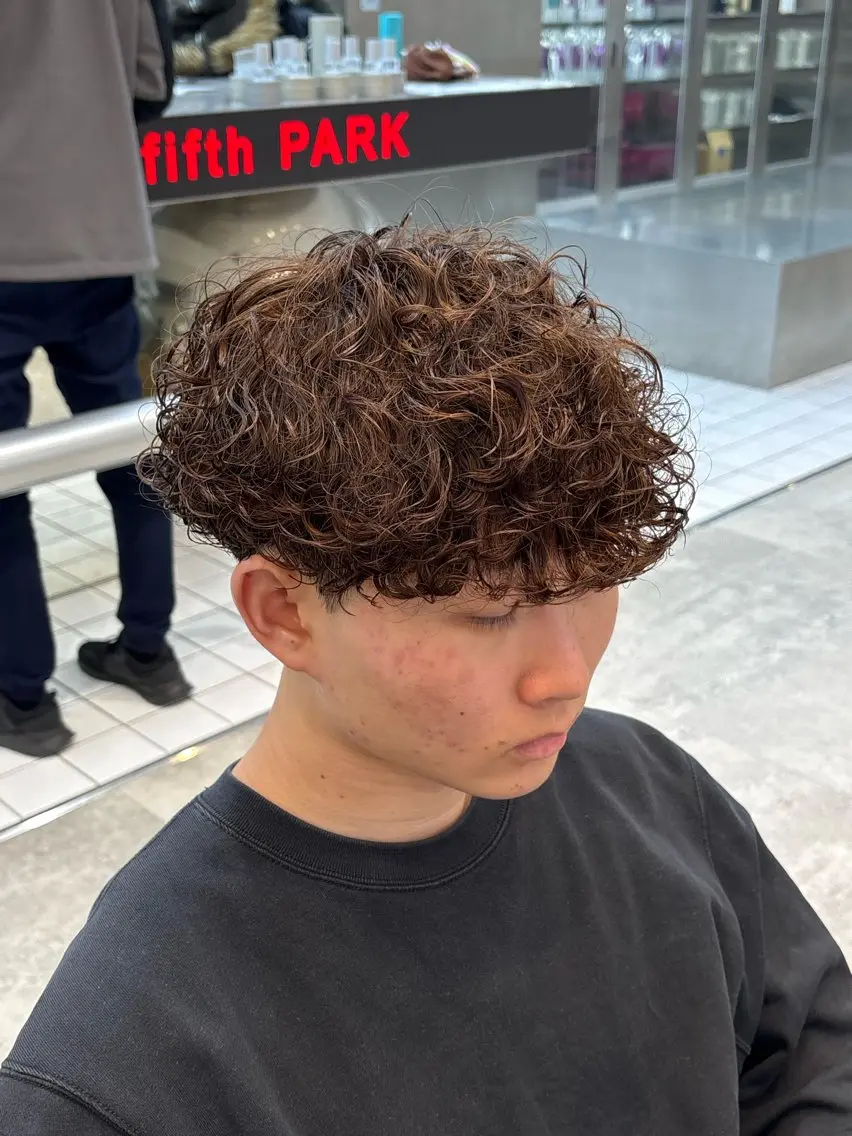 カラー パーマ メンズ fifth 武正 琉生のヘアスタイル