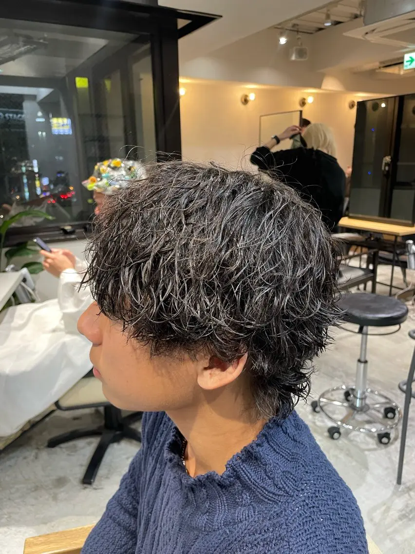 ショート ウルフカット 梅田💥Cut/ Perm💥ふみのヘアスタイル