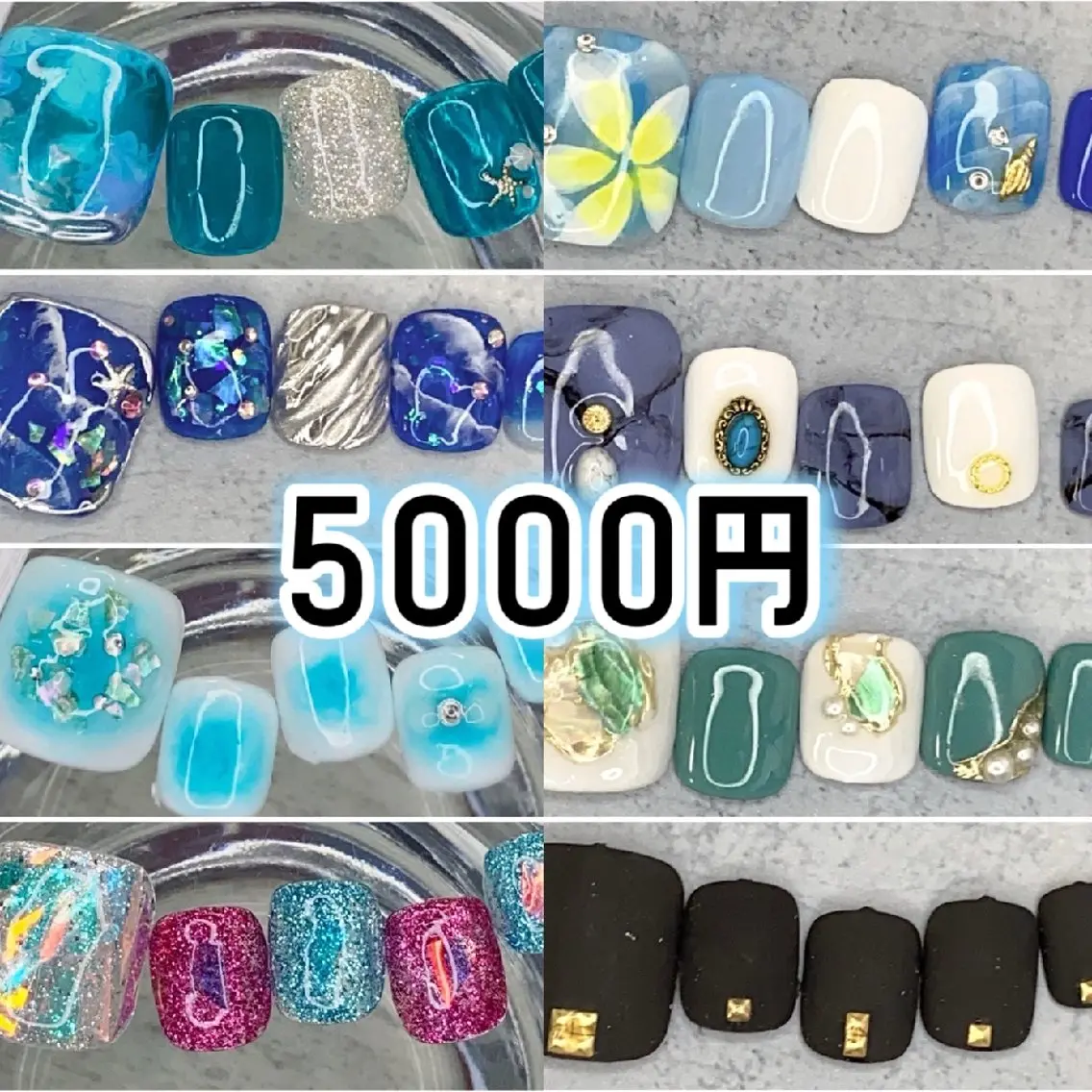 ネイル フットネイル Milana 川瀬のネイルデザイン