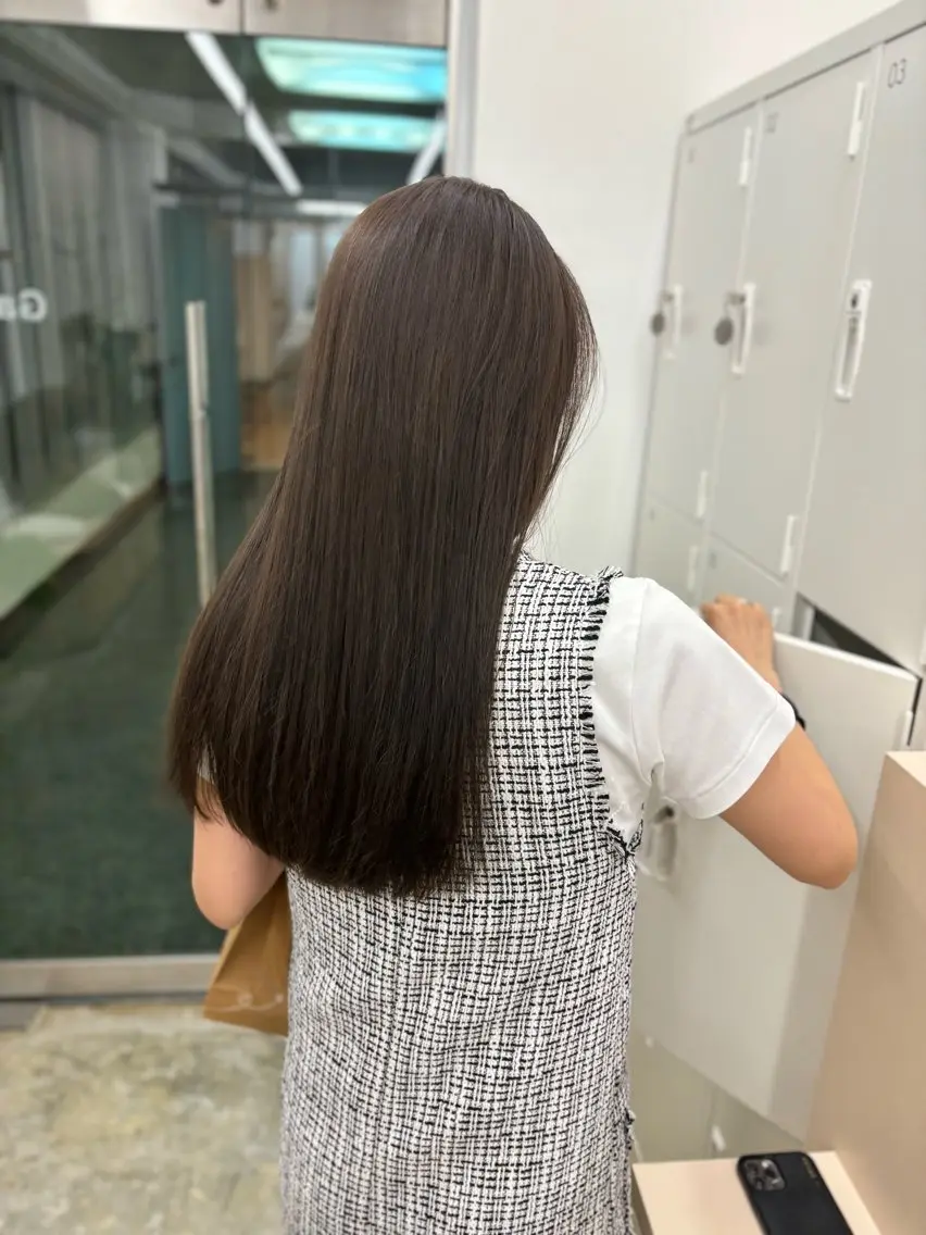 ロング カラー 肌に馴染むカラー 梅田・増田のヘアスタイル