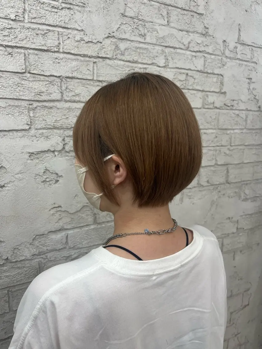 🎀ショートカットモデル🎀（シャンプー＋トリートメント付き）刈り上げ🙅‍♀️の写真
