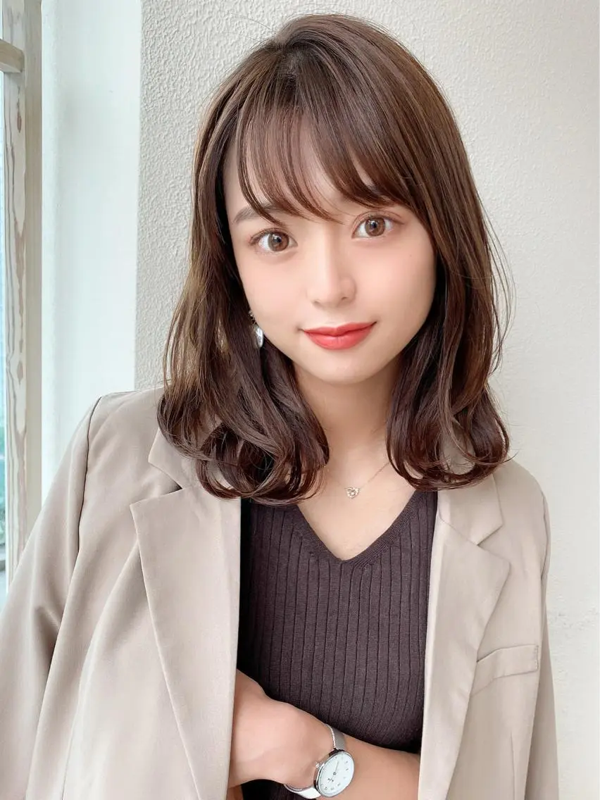 【人気No.1】✨平日限定✨🧡トレンドスタイル🧡似合わせカット+イルミナカラー+自社開発トリートメント✨の写真