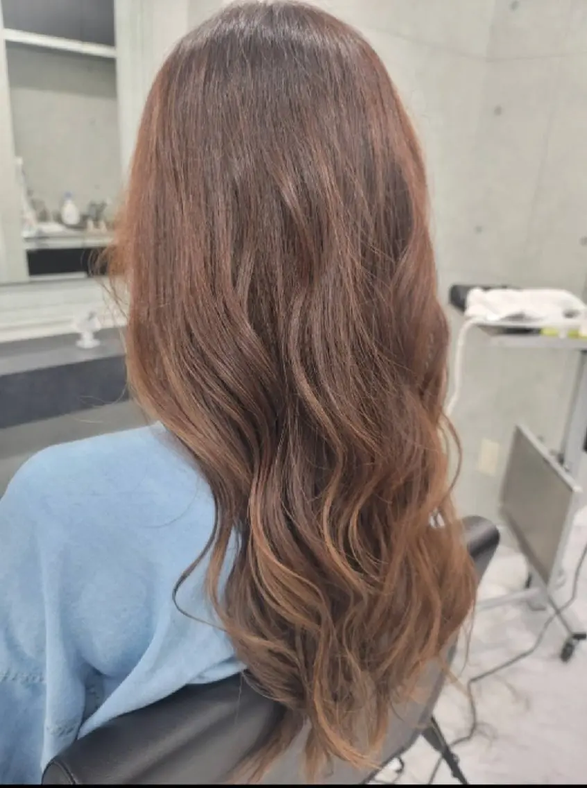 カラー ロング ヘアアレンジ ❇️安達 優心❇️ レイヤー/艶髪特化のヘアスタイル