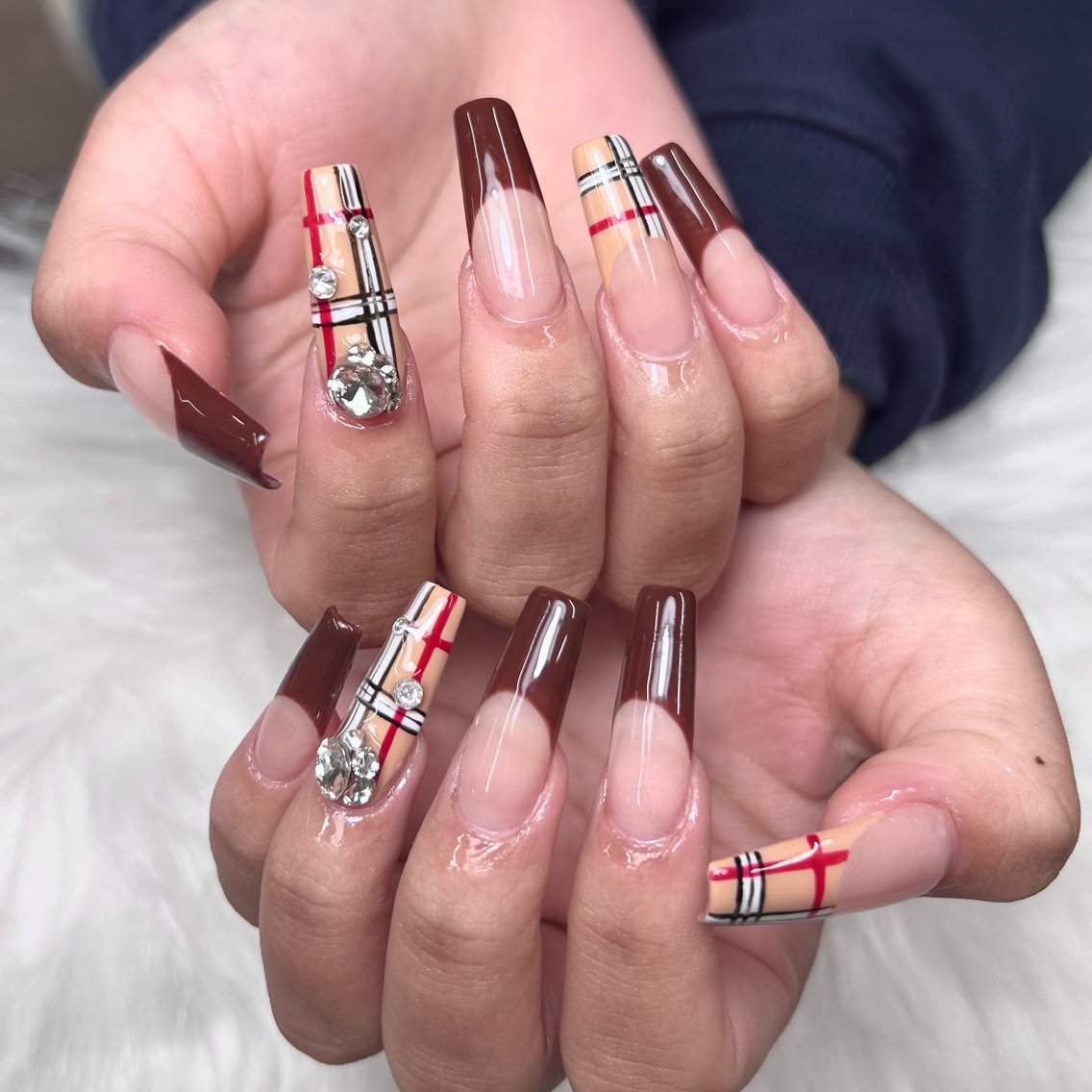 ネイル 長さ出し ジェルネイル スカルプネイル ネイルチップ xinh nailsのネイルデザイン