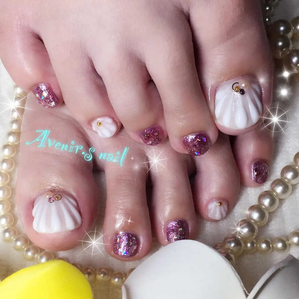 ネイル フットネイル Home Salon Avenir.のネイルデザイン