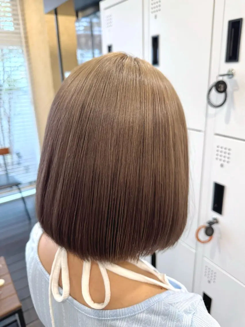 カラー カット 八木菜美 似合わせ/ニュアンスのヘアスタイル