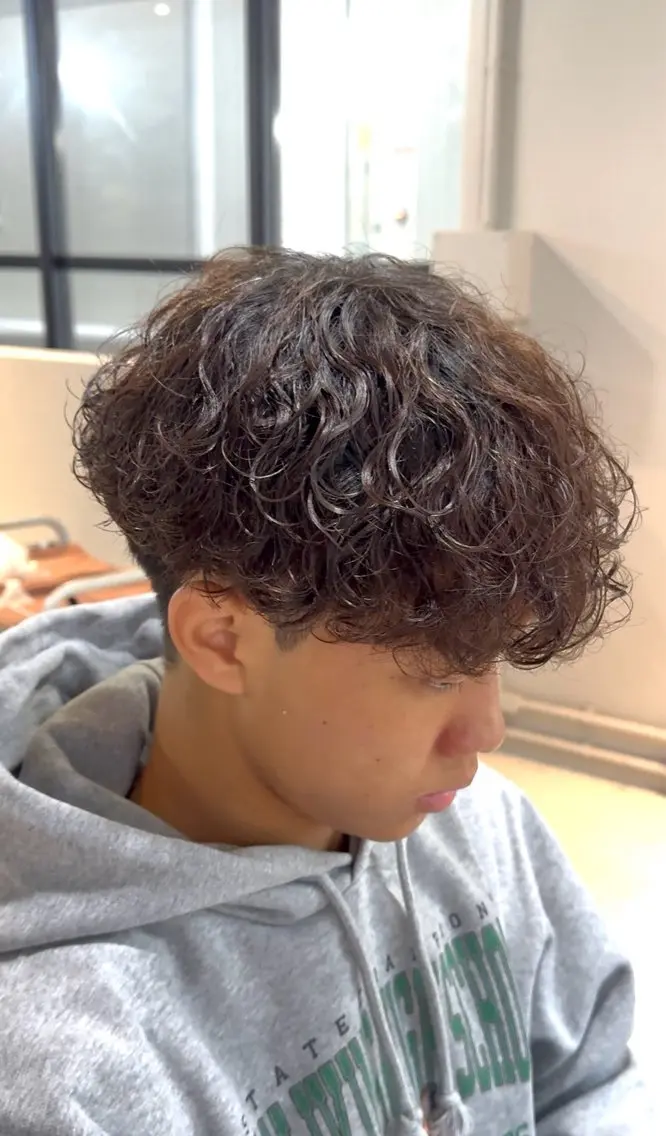 カット＋ツイスパor波巻きパーマ＋カラーの写真