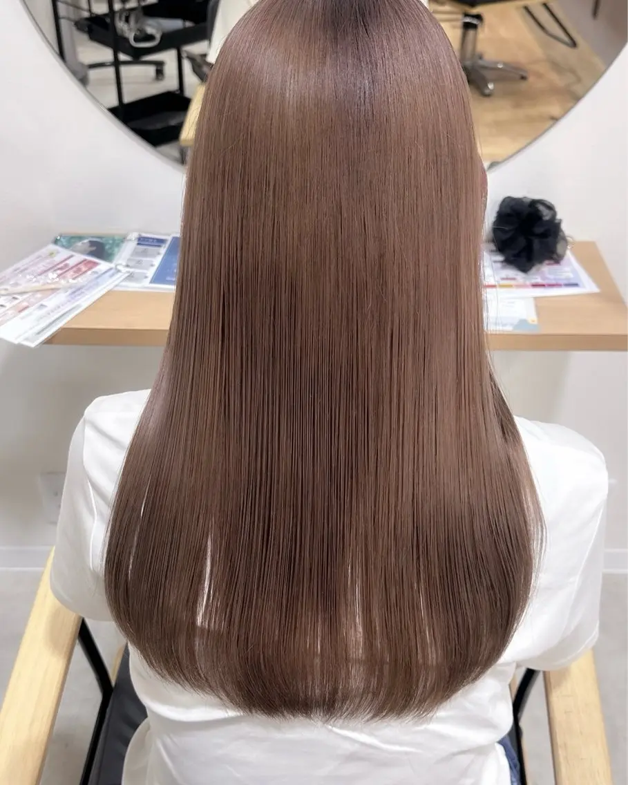 ロング カラー ヘアカラー 【ハイトーン/ ブリーチ】近松和弥のヘアスタイル