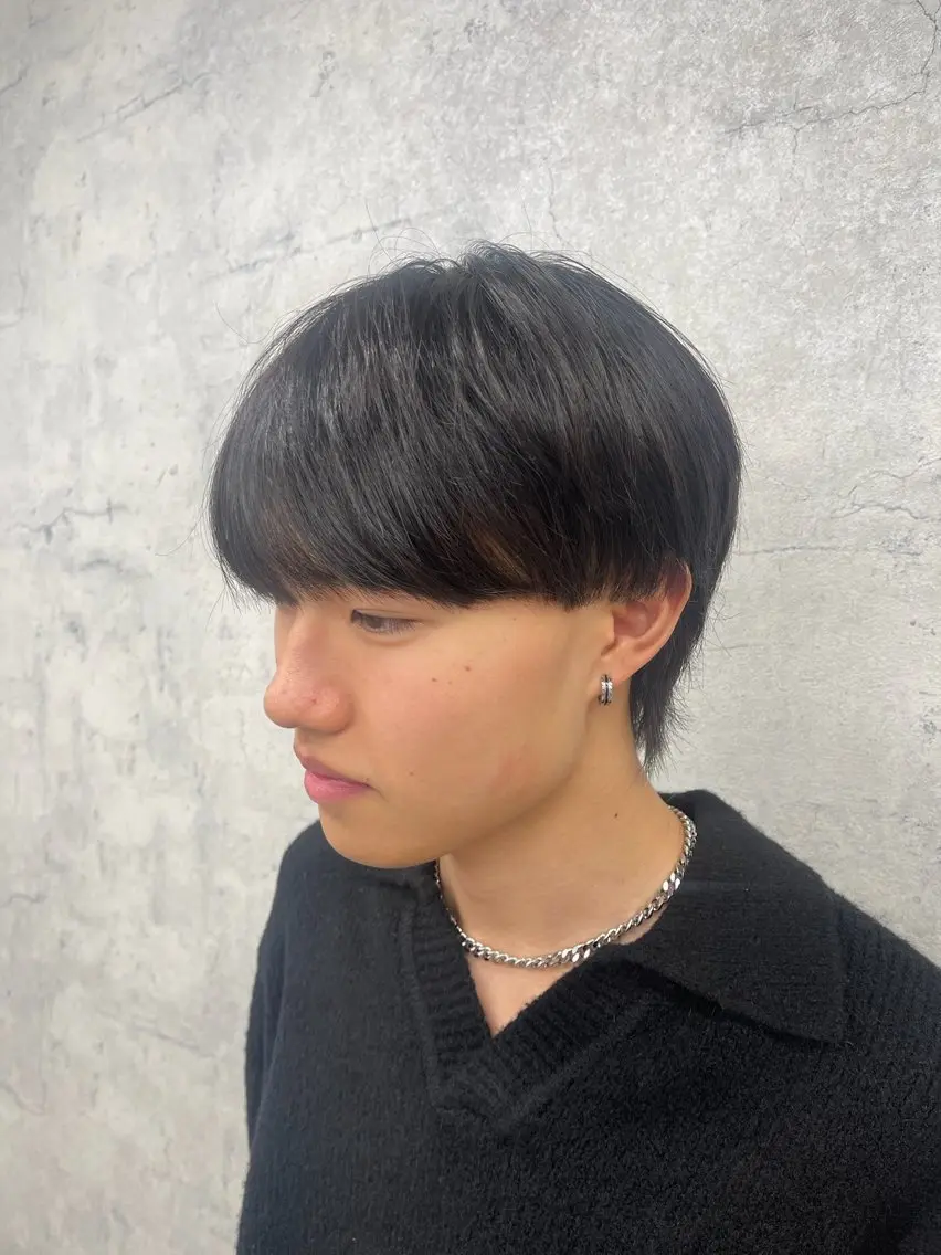 ミディアム メンズ カット ヘッドスパ ✨メンズ支持率no1 野上✨のヘアスタイル
